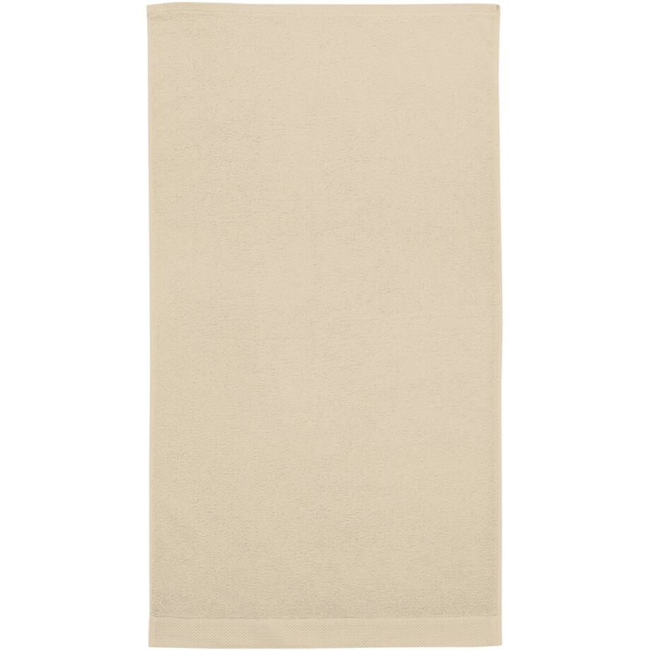 Seahorse pure baddoek 60 x 110 cm light sand (per 3 stuks) afbeelding 1