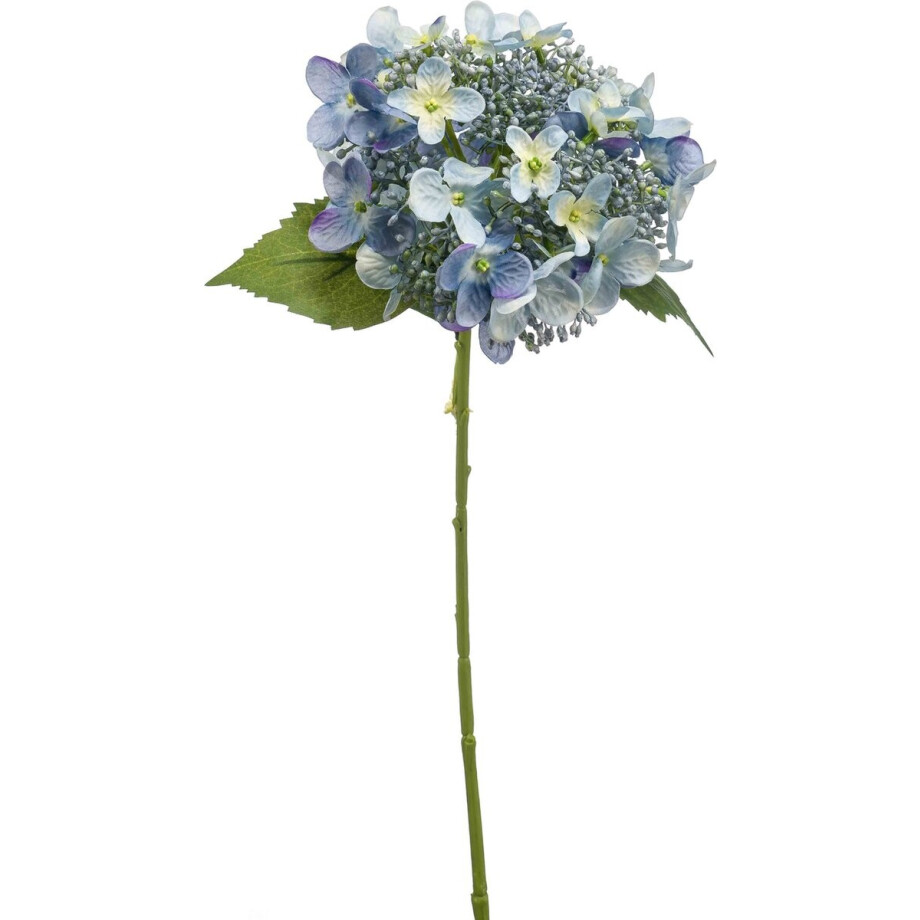 Emerald - Kunstbloem Hortensia 50cm lichtblauw - Kunstplant voor binnen Emerald - Kunstbloem Hortensia 50cm lichtblauw - Kunstplant voor binnen afbeelding 1