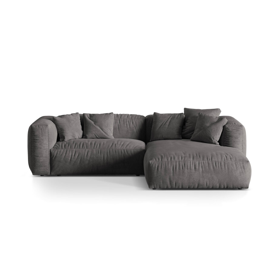 Hoekbank Martina rechts velvet | Micadoni afbeelding 1