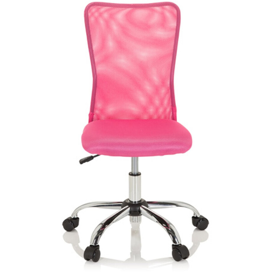 Kinder bureaustoel KIDDY NET I Netstof roze hjh OFFICE afbeelding 1