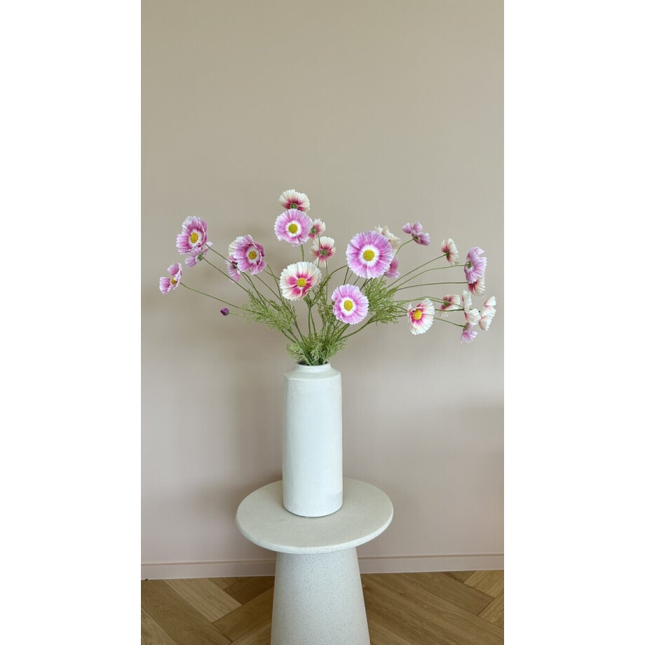 BLOEMM. – Luxe Zijden Bloemen - Cosmos Lavendel & Zalm (Mix) – Set van 6 Kunstbloemen – Realistische Kunstbloemen – Hoge kwaliteit – Zonder vaas BLOEMM. – Luxe Zijden Bloemen - Cosmos Lavendel & Zalm (Mix) – Set van 6 Kunstbloemen – Realistische Kunstbloemen – Hoge kwaliteit – Zonder vaas afbeelding 1