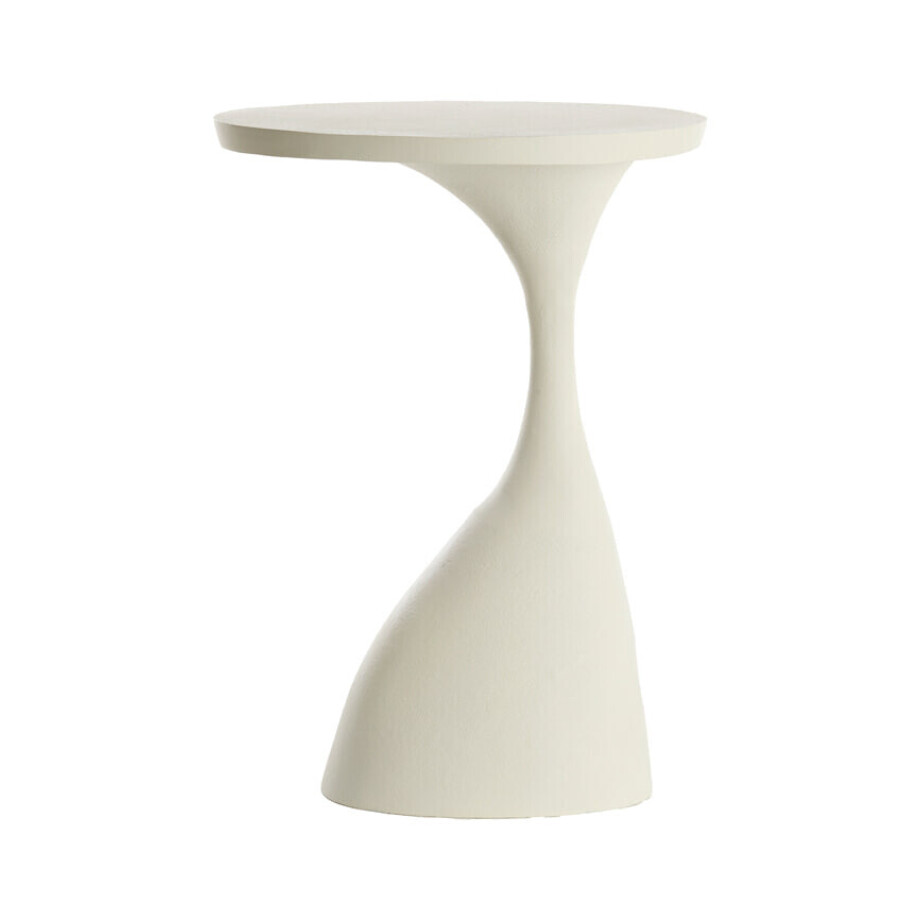 Light & Living Bijzettafel 'Macau' 61cm hoog, kleur Mat Crème Light & Living Bijzettafel 'Macau' 61cm hoog, kleur Mat Crème afbeelding 1