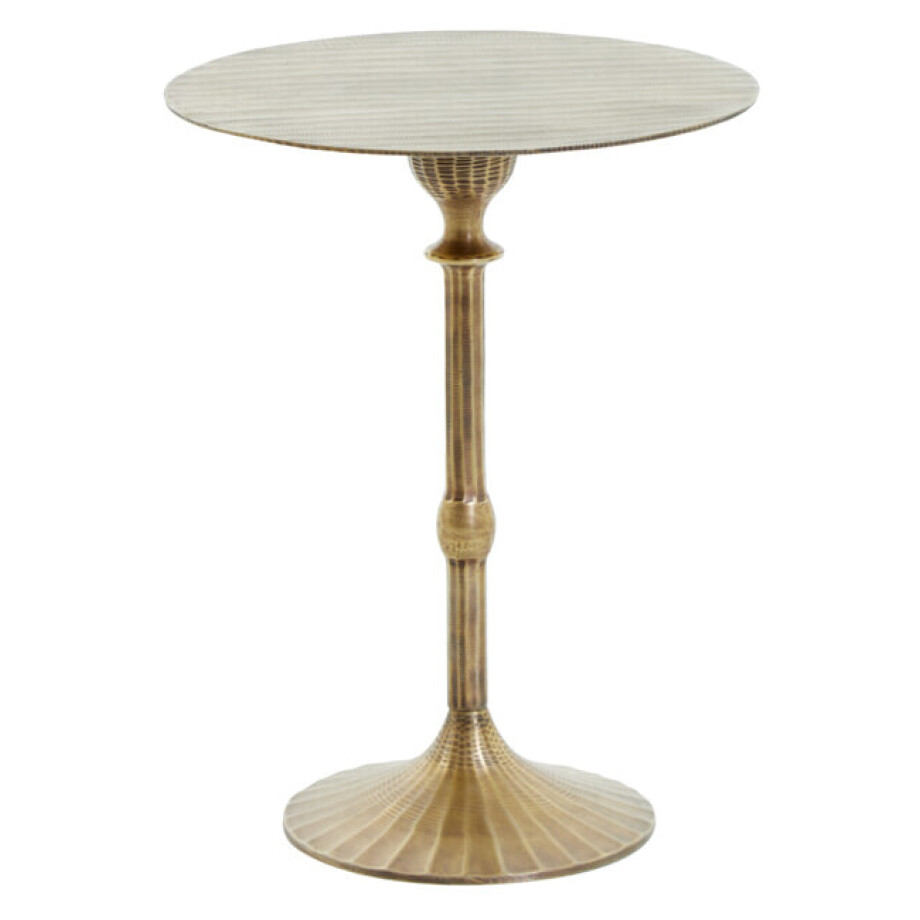 Light & Living Bijzettafel 'Janna' Ø40cm, kleur Antiek Brons Light & Living Bijzettafel 'Janna' Ø40cm, kleur Antiek Brons afbeelding 1