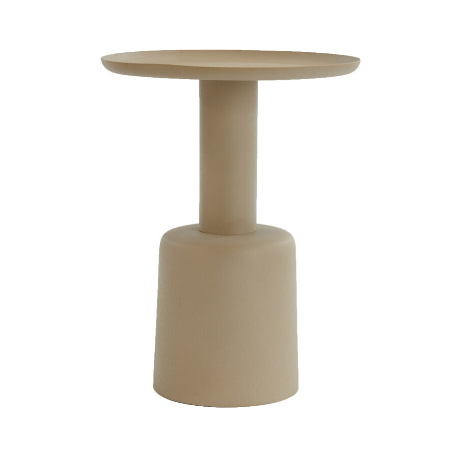 Light & Living Ronde Bijzettafel 'Milaki' Ø39cm, kleur Bruin afbeelding 1