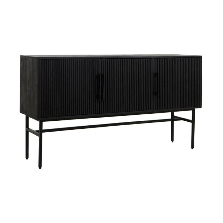 Light & Living Dressoir 'Abage' 150cm, kleur Zwart afbeelding 1