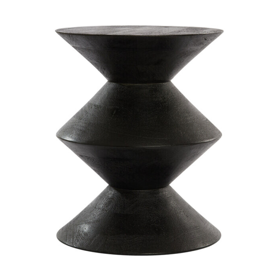 Light & Living Bijzettafel 'Larus' 40cm, Mangohout Light & Living Bijzettafel 'Larus' 40cm, Mangohout afbeelding