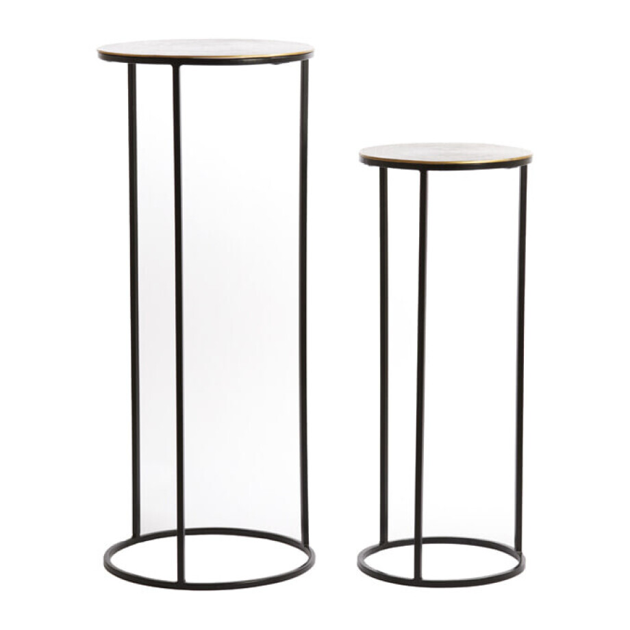 Light & Living Zuil 'Primo' Set van 2 stuks, kleur Antiek Brons Light & Living Zuil 'Primo' Set van 2 stuks, kleur Antiek Brons afbeelding 1