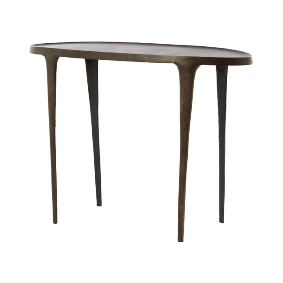 Light & Living Sidetable 'Arica' 110cm, kleur Donkerbruin afbeelding 