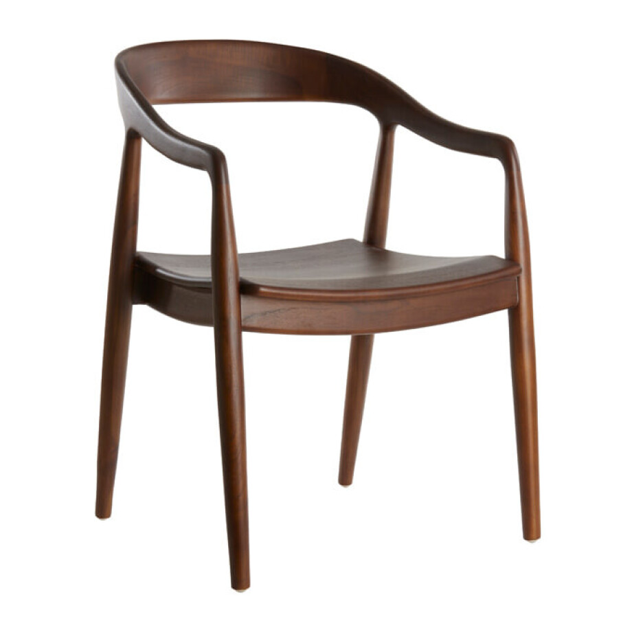 Light & Living Eetkamerstoel 'Palos' Teakhout, kleur Bruin Light & Living Eetkamerstoel 'Palos' Teakhout, kleur Bruin afbeelding 1