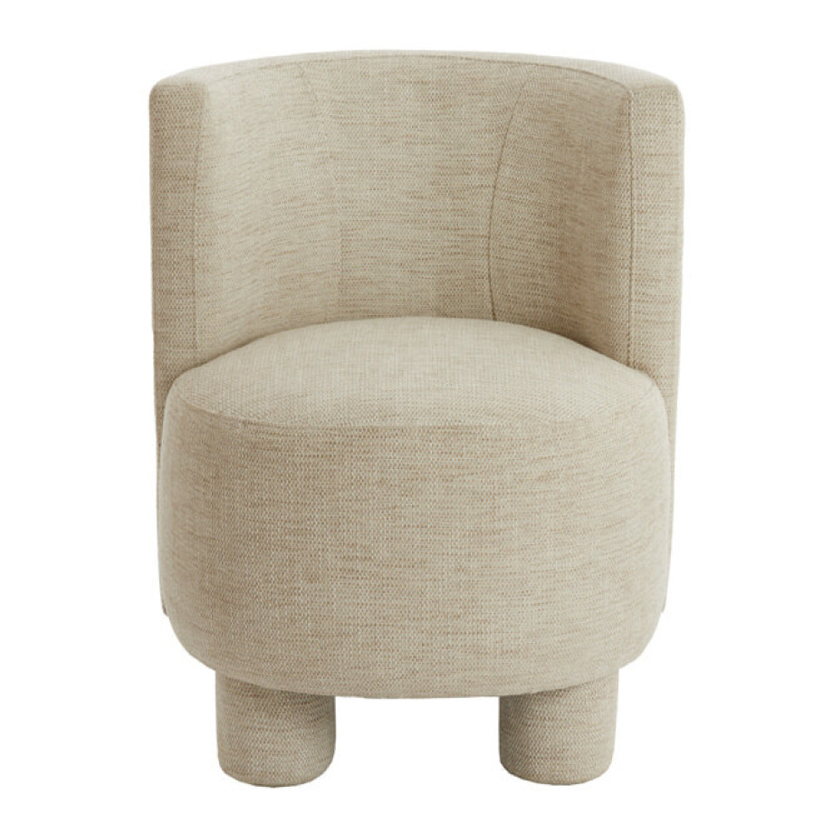 Light & Living Fauteuil 'Kamova' kleur Zand afbeelding 1