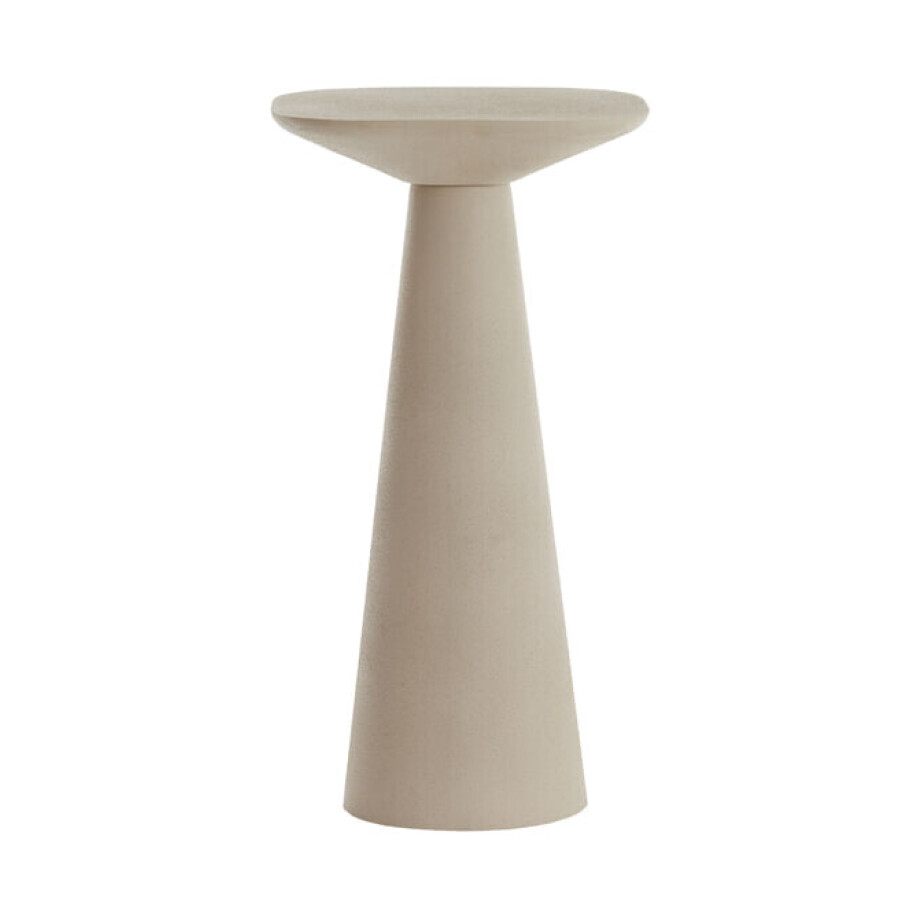 Light & Living Bijzettafel 'Abala' 28cm, kleur Mat Crème afbeelding 1