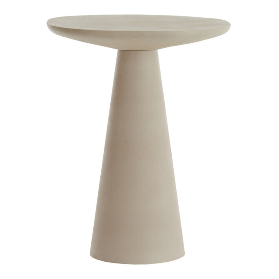 Light & Living Bijzettafel 'Abala' 45cm hoog, kleur Mat Crème Light & Living Bijzettafel 'Abala' 45cm hoog, kleur Mat Crème afbeelding 1