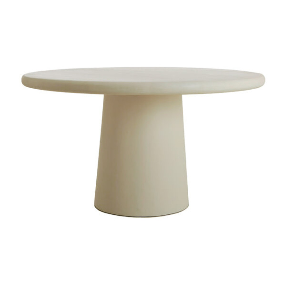 Light & Living Ronde Eettafel 'Kulona' 140cm, kleur Beige afbeelding 