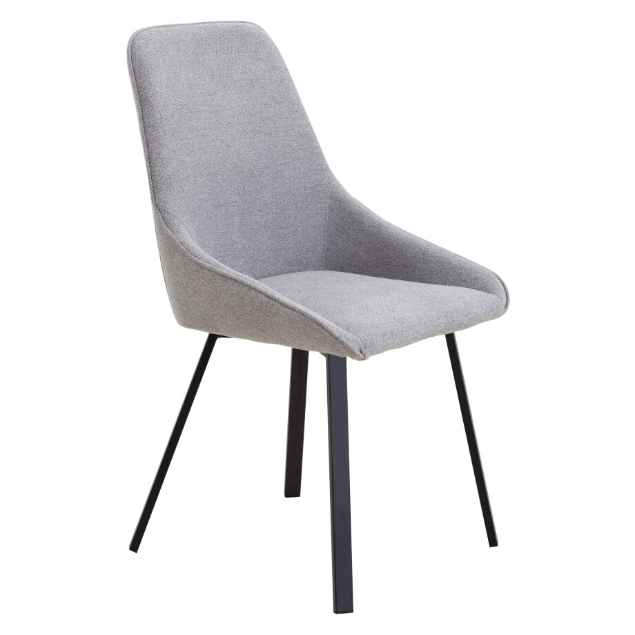 Artistiq Eetkamerstoel 'Xandria' kleur Grijs afbeelding 1