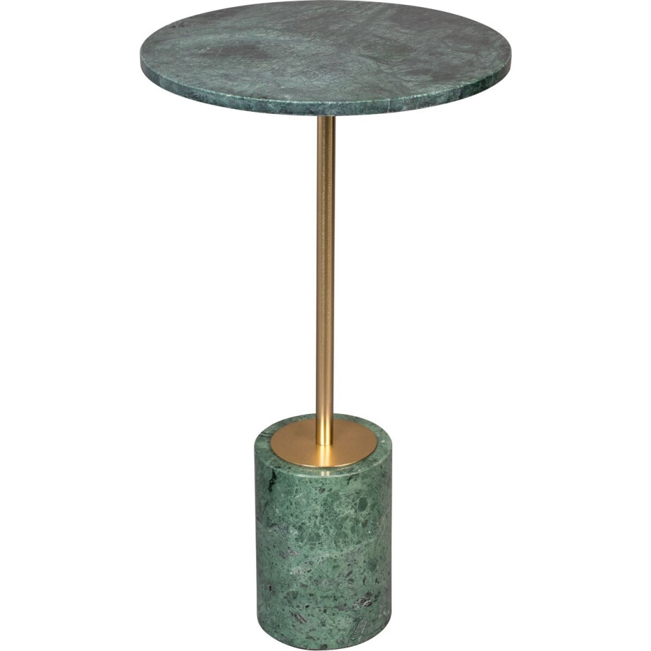 Dutchbone Gunnar Bijzettafel Rond 37,5 cm Marmer Groen/ Goud Dutchbone Gunnar Bijzettafel Rond 37,5 cm Marmer Groen/ Goud afbeelding 1