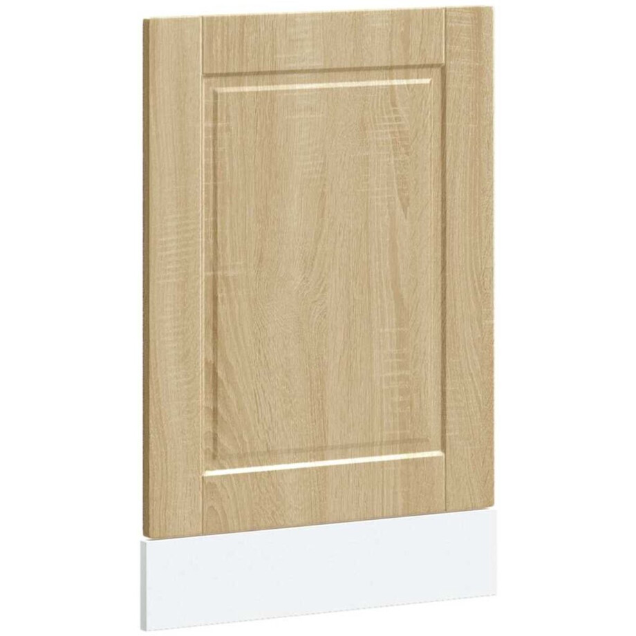 vidaXL - Vaatwaspaneel - Porto - 45x1,5x57 - cm - bewerkt - hout - sonoma - eikenkleur vidaXL - Vaatwaspaneel - Porto - 45x1,5x57 - cm - bewerkt - hout - sonoma - eikenkleur afbeelding 1