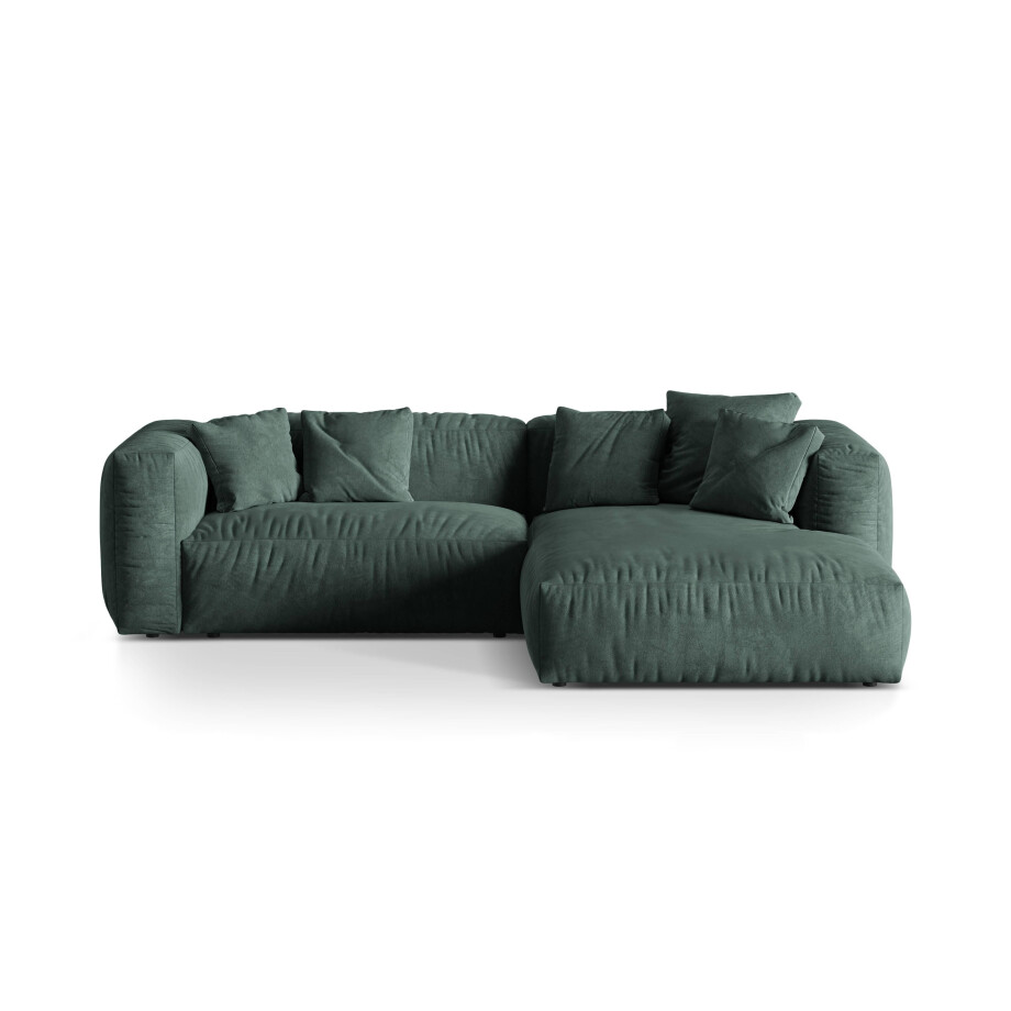 Hoekbank Martina rechts velvet | Micadoni afbeelding 1