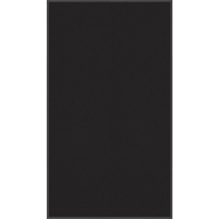 vidaXL - Deurmat - 115x200 - cm - zwart afbeelding 1