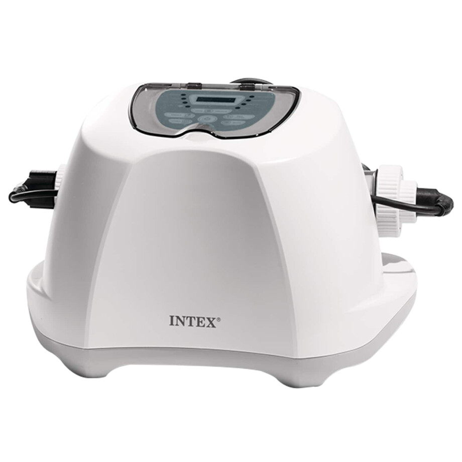 INTEX Zoutwater Chloorgenerator Wit 9.38 PC en staal INTEX Zoutwater Chloorgenerator Wit 9.38 PC en staal afbeelding 1