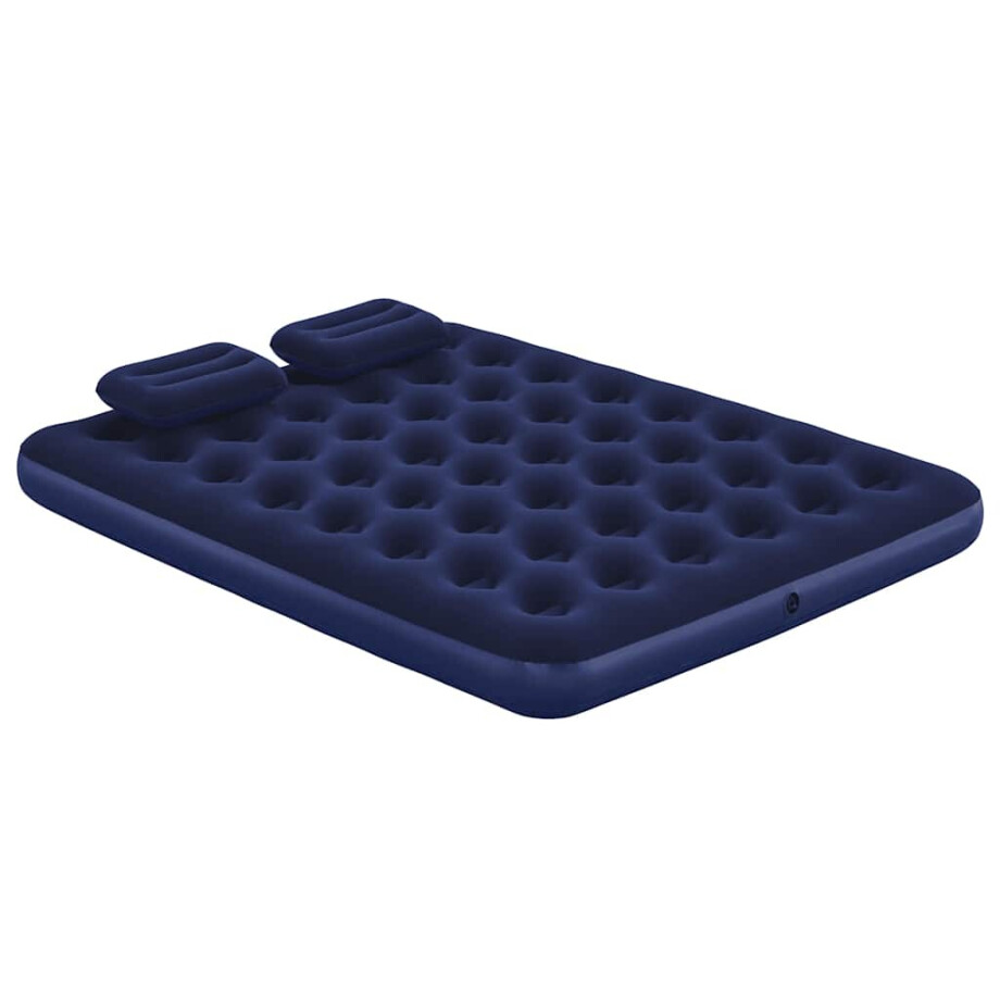 Bestway Luchtbed opblaasbaar met kussen en pomp 203x152x22 cm 67374 Bestway Luchtbed opblaasbaar met kussen en pomp 203x152x22 cm 67374 afbeelding 1
