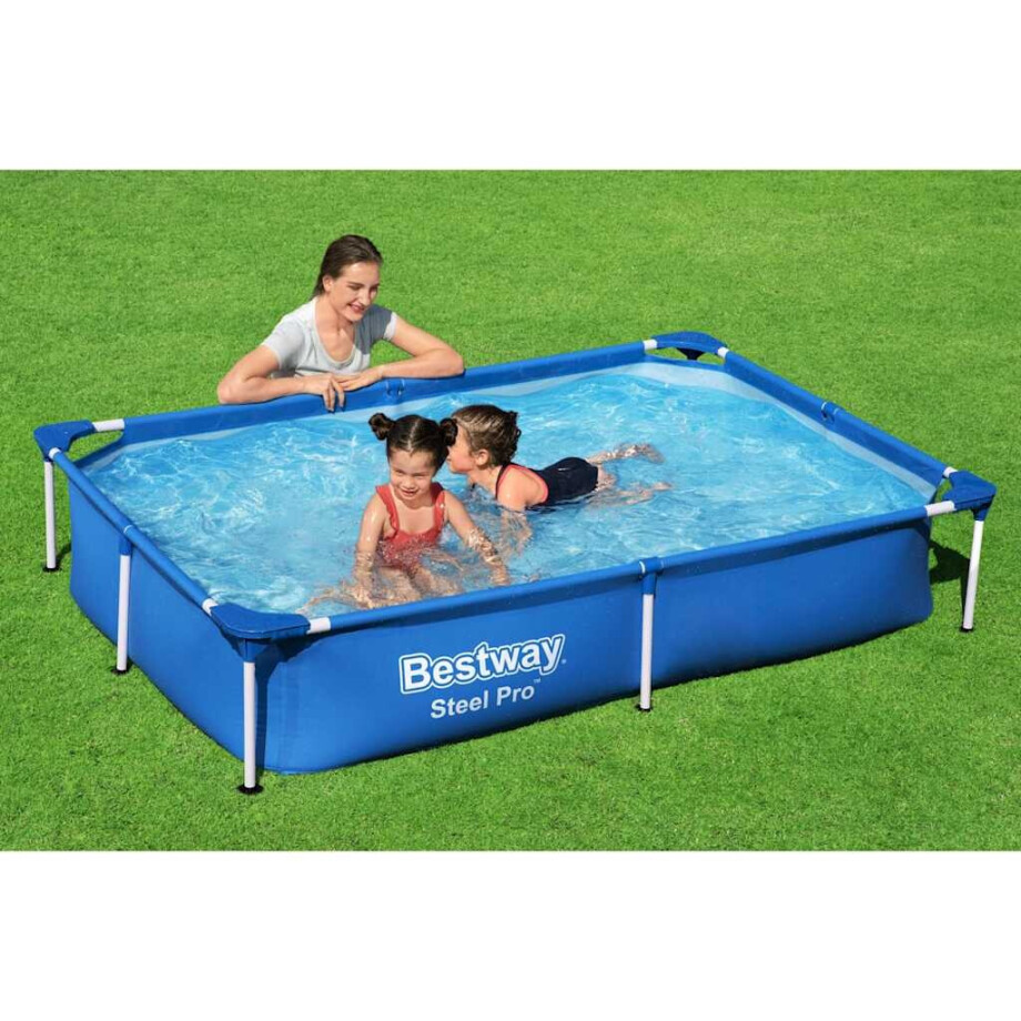 Bestway Zwembad Steel Pro 221x150x43 cm afbeelding 1
