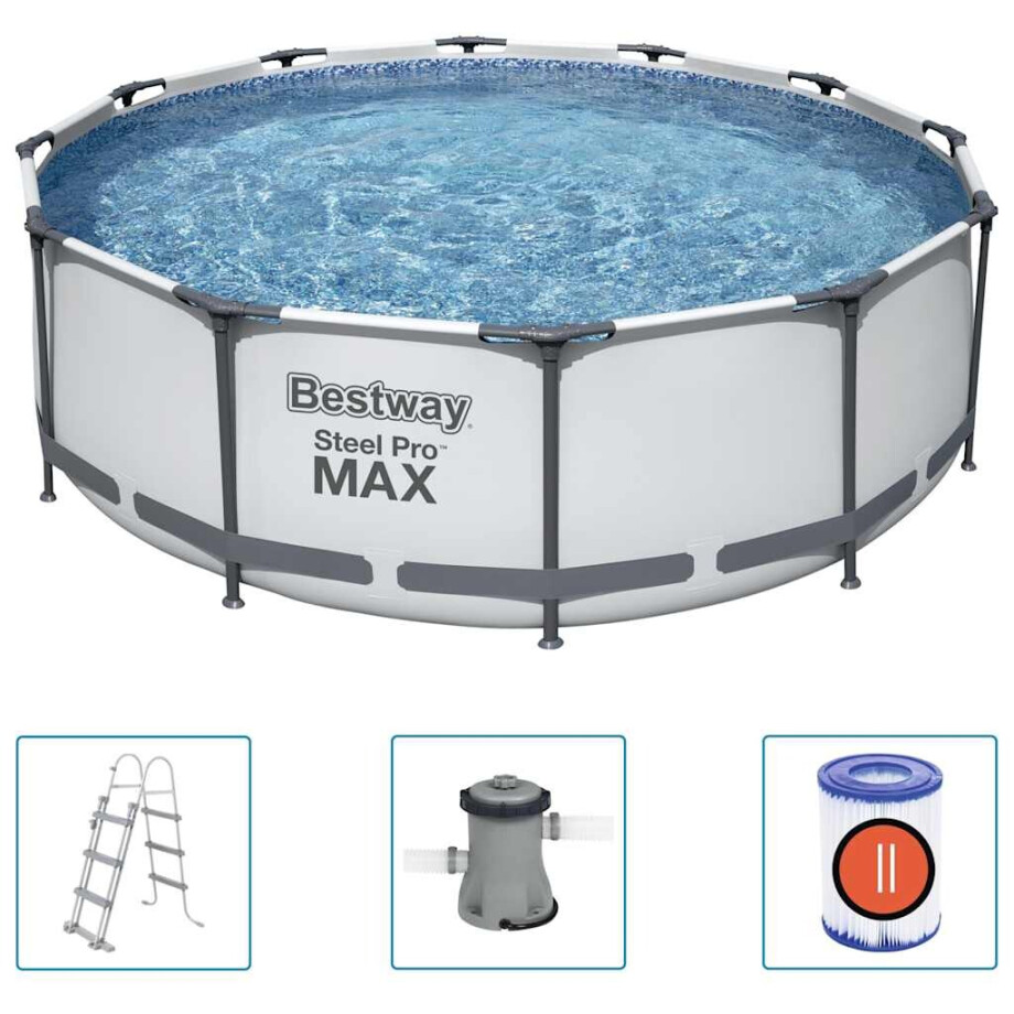 Bestway Zwembadset Steel Pro MAX 366x100 cm afbeelding 1