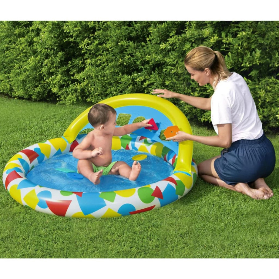 Bestway Kinderzwembad Splash & Learn 120x117x46 cm afbeelding 1