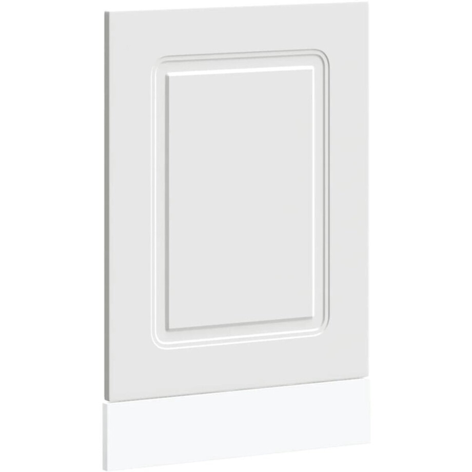 vidaXL - Vaatwaspaneel - Kalmar - 45x1,5x57 - cm - bewerkt - hout - wit vidaXL - Vaatwaspaneel - Kalmar - 45x1,5x57 - cm - bewerkt - hout - wit afbeelding 1
