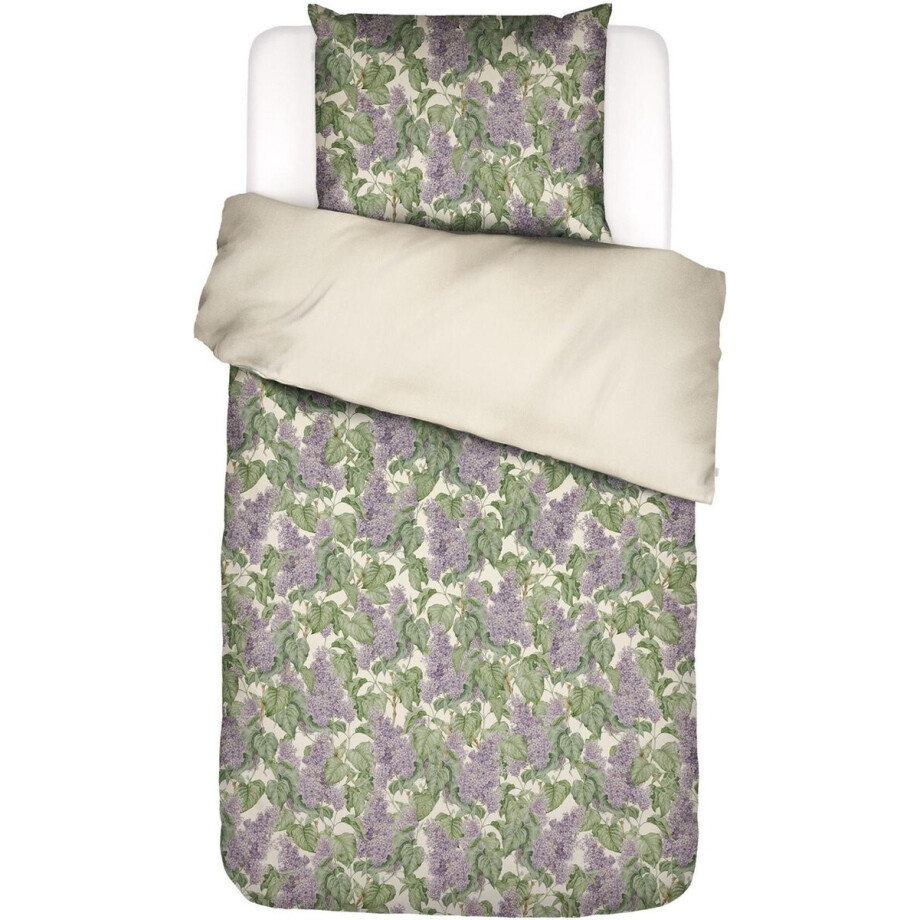 ESSENZA Dirce Dekbedovertrek Vanille - Eenpersoons – 140x200/220 cm afbeelding 1