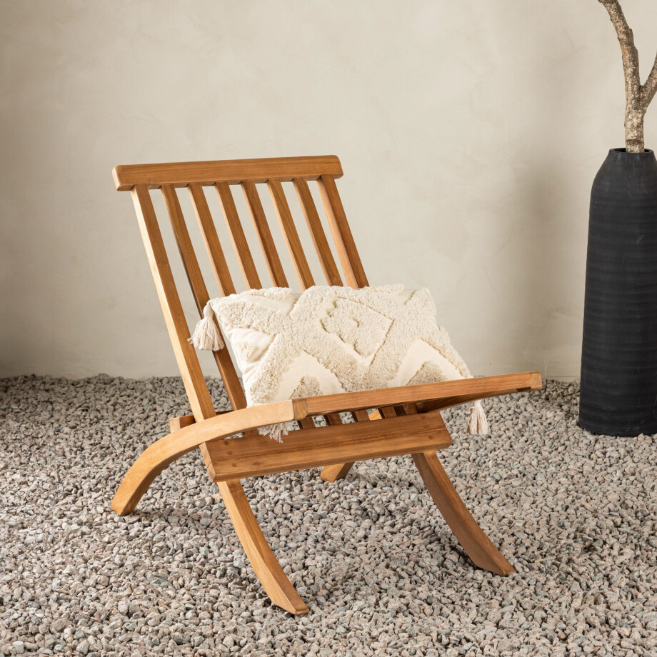 Nohr Outdoor Loungestoel 'Amberia' Teakhout afbeelding 1