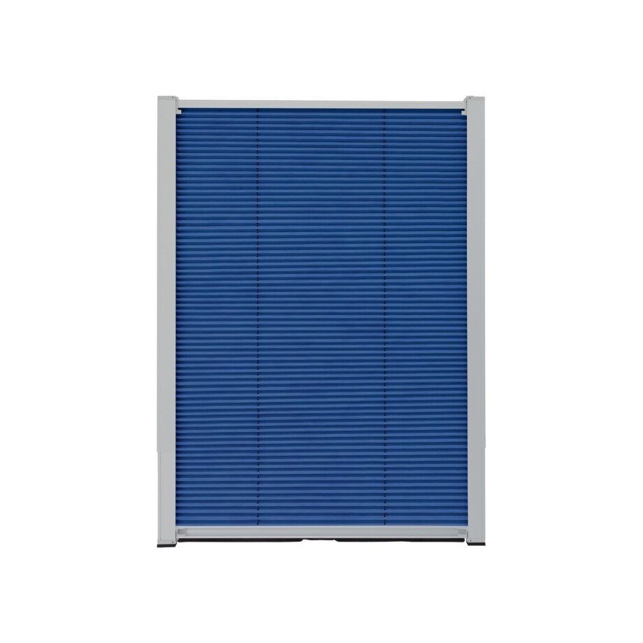 LIVARNO home Thermo-plissé vouwgordijn 49,4 x 75-118 cm (Blauw) afbeelding 1