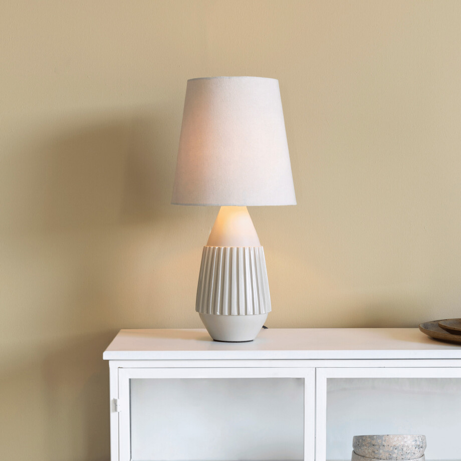 ZILT Tafellamp 'Ayse' kleur Zand afbeelding 1