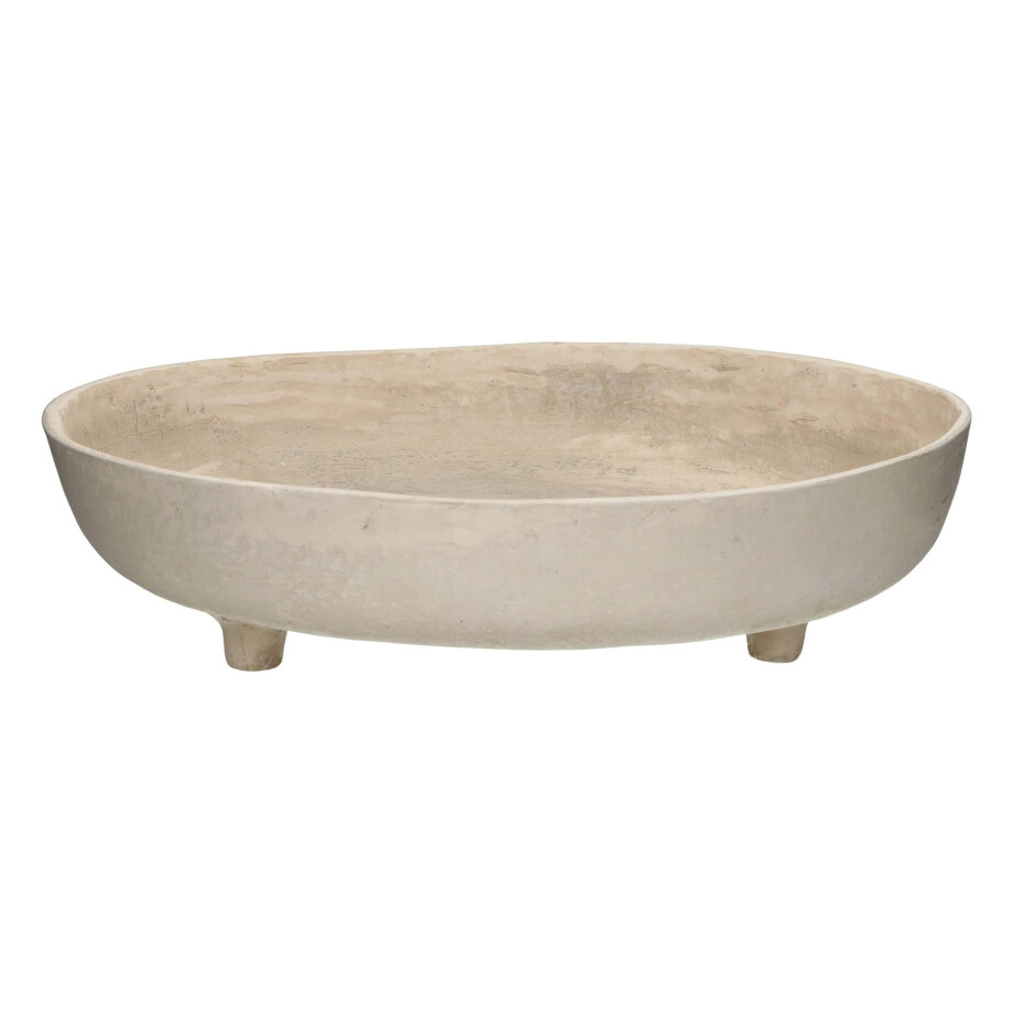Decoratieve schaal Maricaro papier-maché | Pomax afbeelding 1