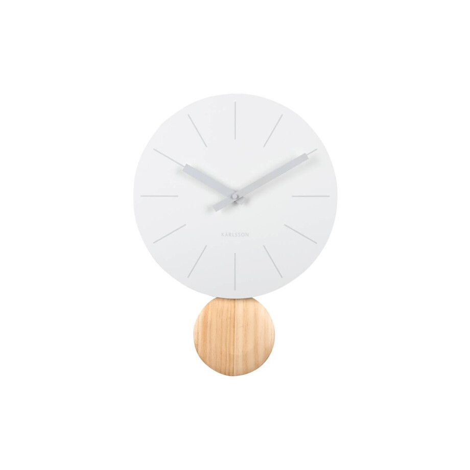 Wandklok Arlo met pendulum | KARLSSON afbeelding 1