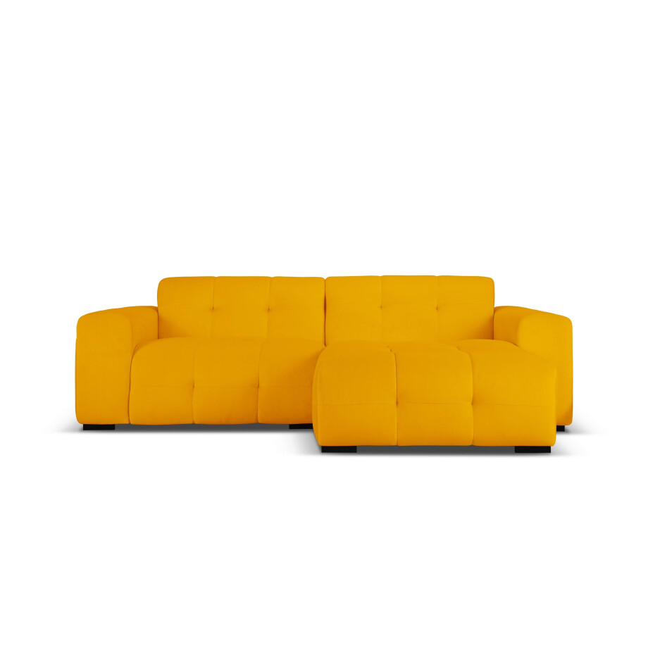 3.5-zitshoekbank Kendal velvet rechts | Micadoni Limited Edition afbeelding 1