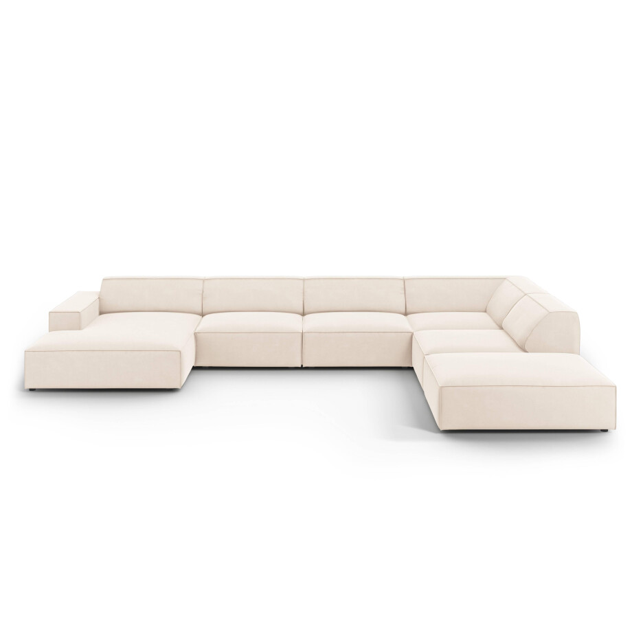 7-zits hoekbank Jodie velvet rechts | Micadoni Limited Edition afbeelding 1