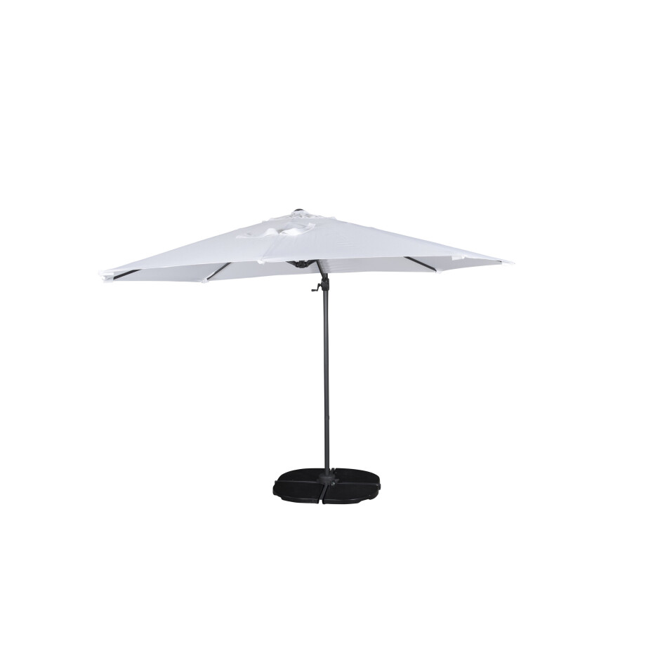 Nohr Zweefparasol 'Antasia' 300cm, kleur Wit afbeelding 1