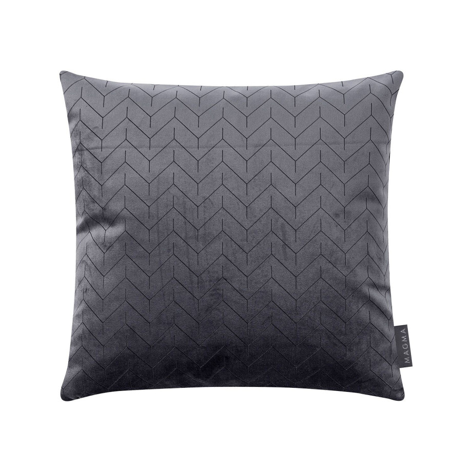 MAGMA Kussenhoes TAIMA (Antraciet, 40 x 40 cm) MAGMA Kussenhoes TAIMA (Antraciet, 40 x 40 cm) afbeelding 1