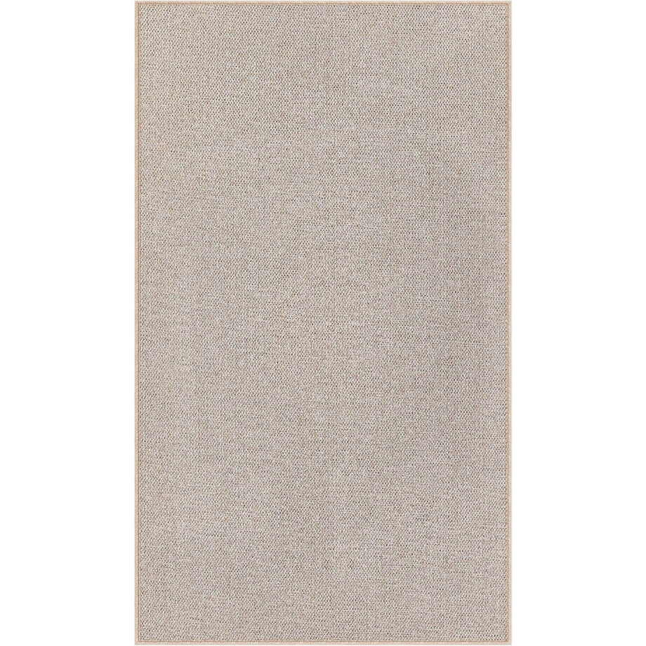 SONGMICS HOME Vloerkleed 80 x 150 cm Woonkamertapijt Hardlopend antisliptapijt Jutelook Decoratie Hal Keuken Slaapkamer Eetkamer Machinewasbaar Kameelbruin TAR097K01 afbeelding 1