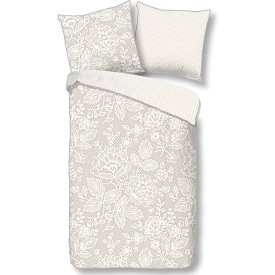 Descanso Dekbedovertrek LACE 200x200 cm afbeelding 1