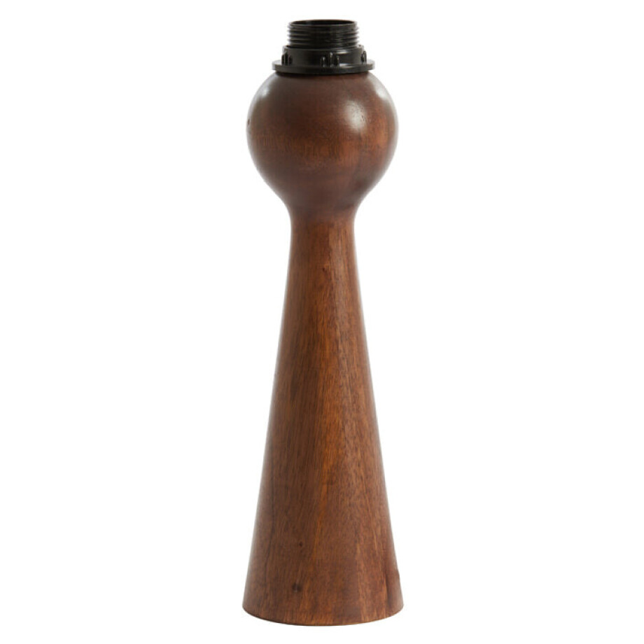 Light & Living Tafellamp 'Festina' Mangohout, 33cm, kleur Bruin (excl. kap) Light & Living Tafellamp 'Festina' Mangohout, 33cm, kleur Bruin (excl. kap) afbeelding 1