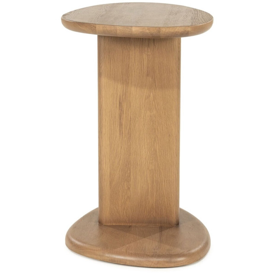 Eleonora bijzettafel Lori 46x35x55 cm lichtbruin eiken afbeelding 1