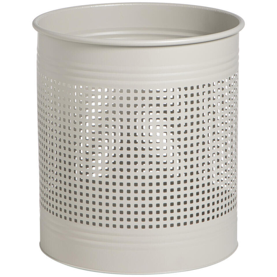 Leen Bakker - Opbergmand Luuk - - 33xØ30 Cm - Metaal - Taupe afbeelding 1