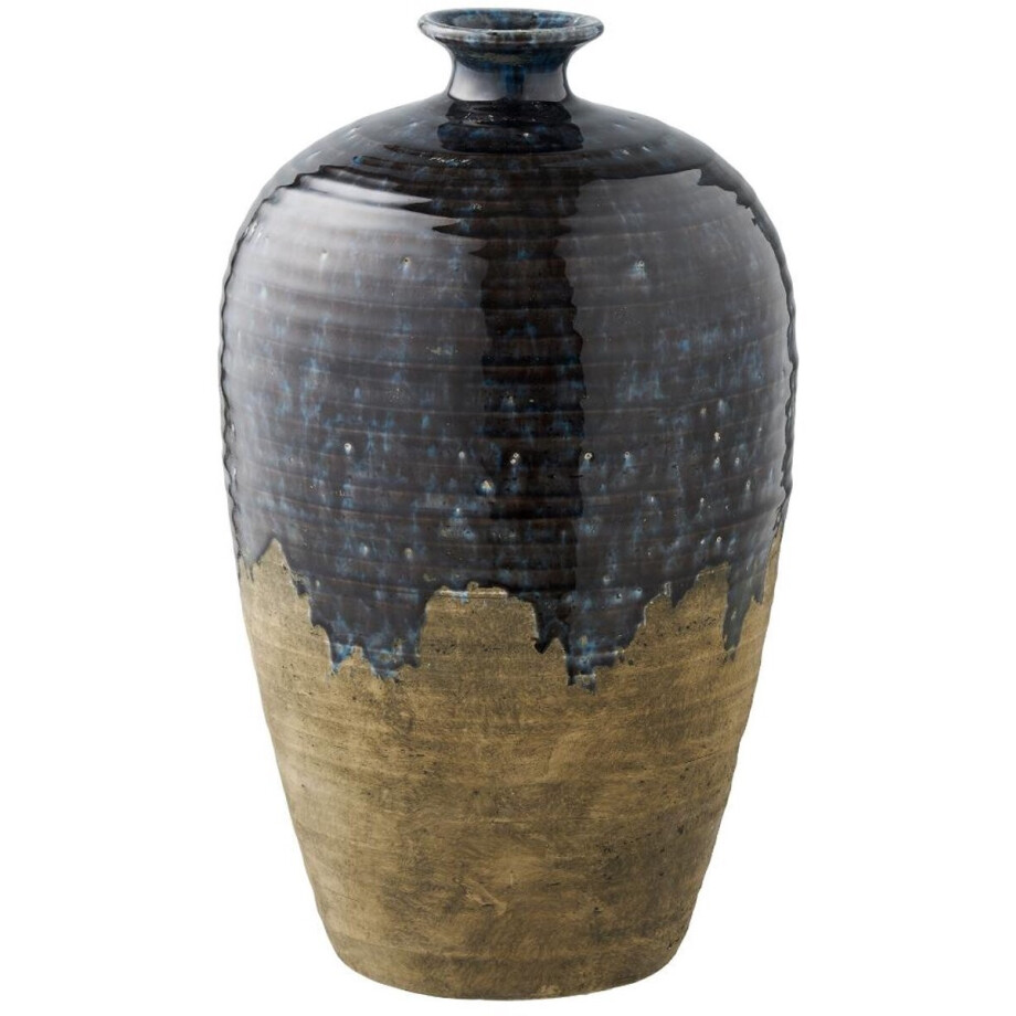 Lykke vaas donkerblauw. Lykke vaas donkerblauw. afbeelding 1