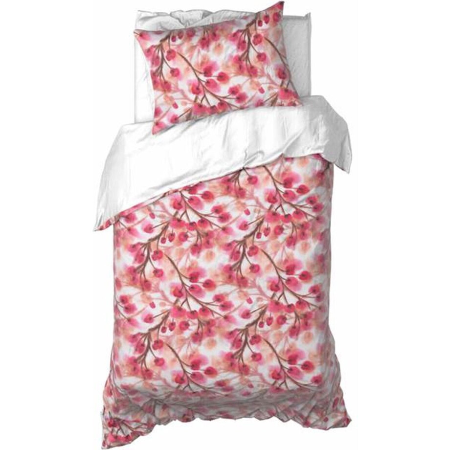 De Witte Lietaer Dekbedovertrek Ines Blushy Cheeks - 140 x 200/220 + 60 x 70 cm - Katoen Satijn afbeelding 1