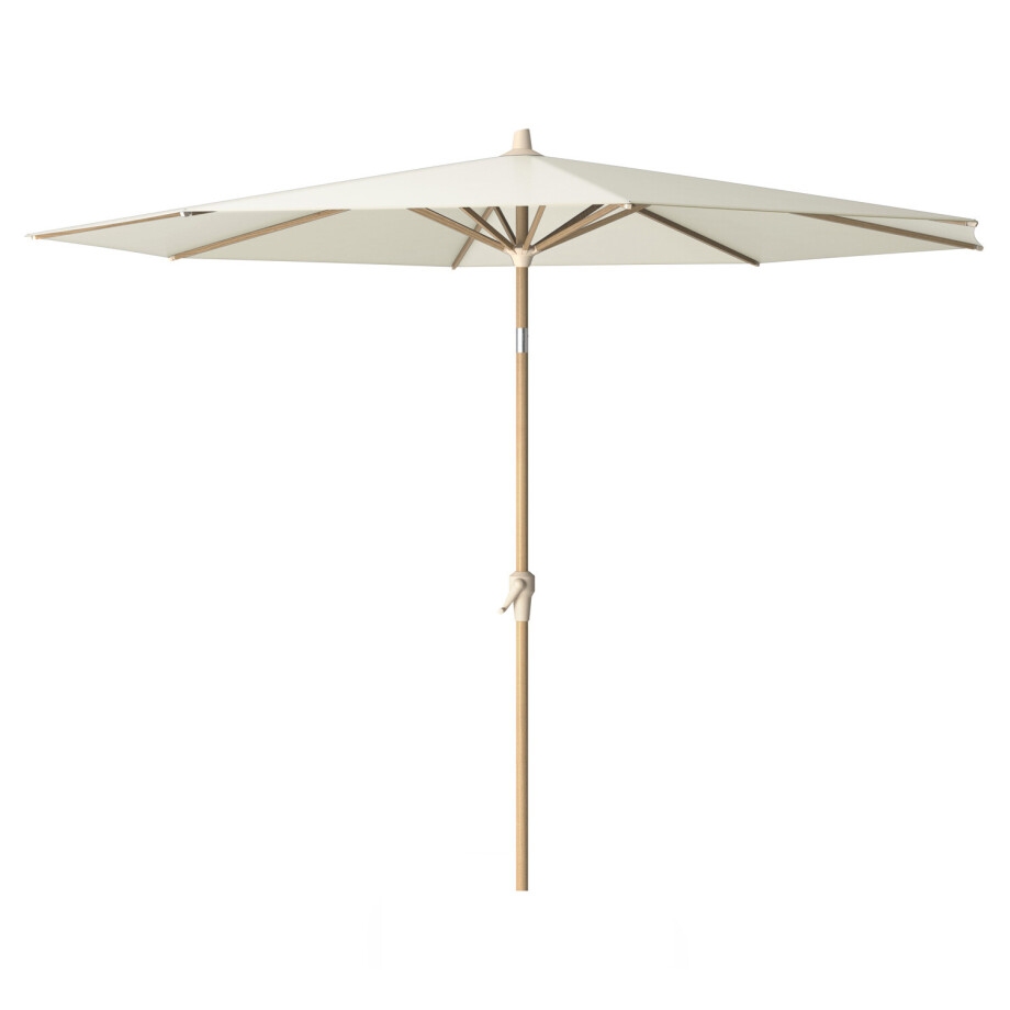 Parasol Riva 300cm teak (Ecru) afbeelding 