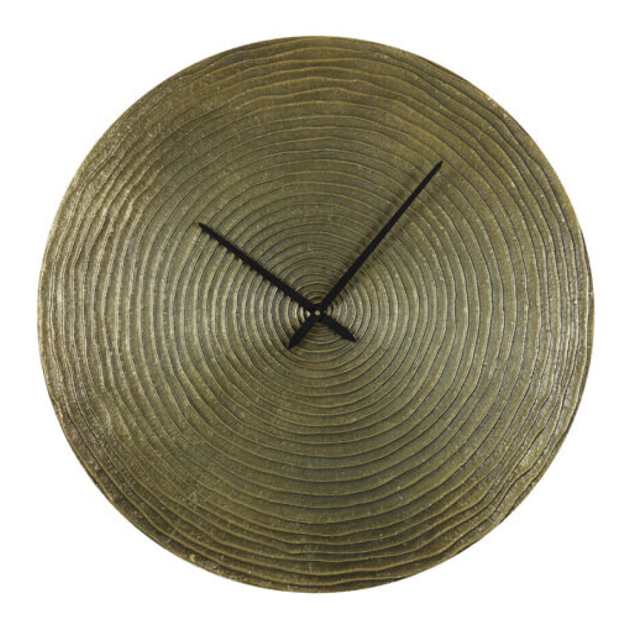 Light & Living Klok 'Cervino' 58cm, kleur Antiek Brons Light & Living Klok 'Cervino' 58cm, kleur Antiek Brons afbeelding