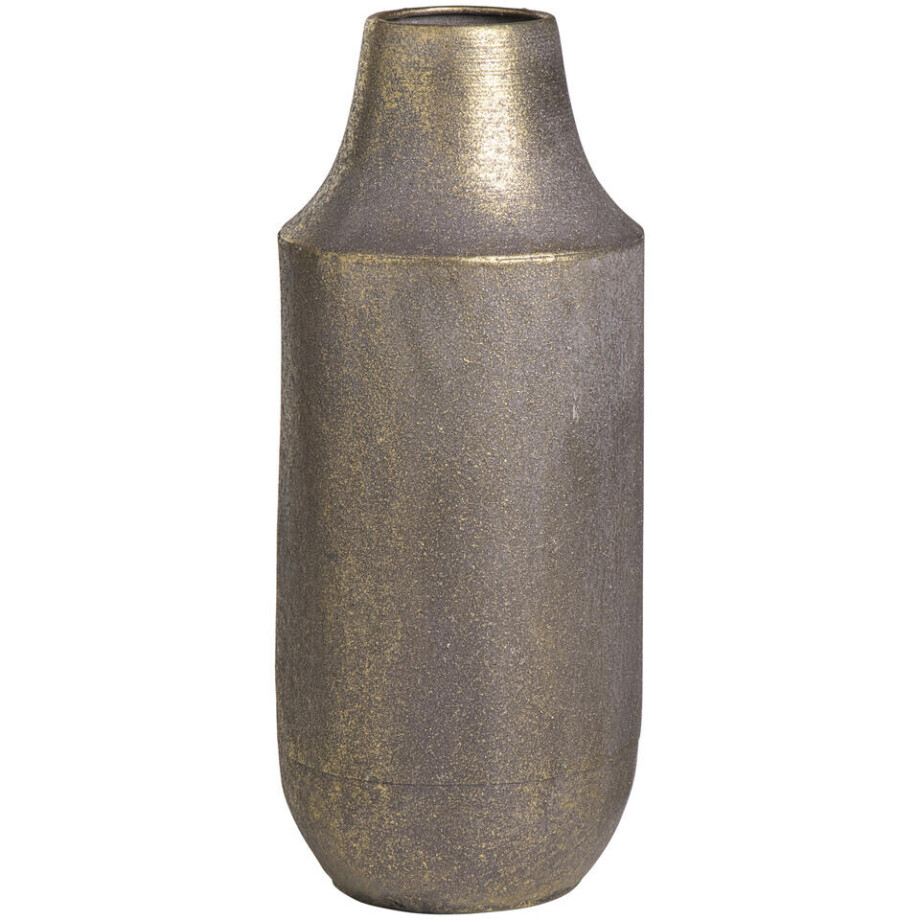 Leen Bakker - Vaas Louis - Goudkleur - 35xØ14 Cm - Metaal - Goudkleurig afbeelding 1