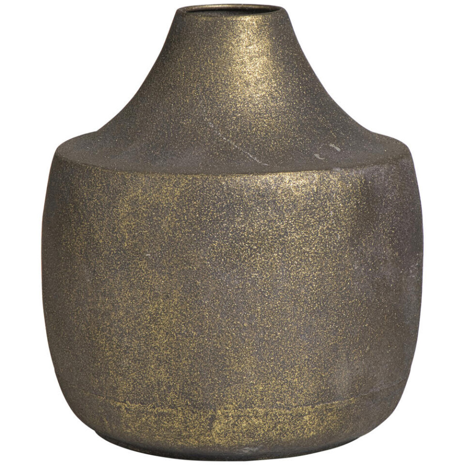 Leen Bakker - Vaas Louis - Goudkleur - 24,5xØ22 Cm - Metaal - Goudkleurig - H24.5 Cm afbeelding 1