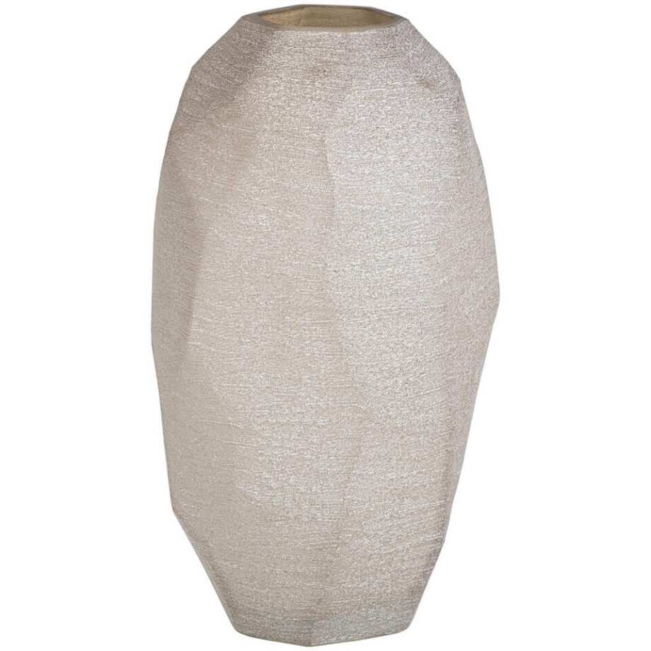 Leen Bakker - Vaas Bolia - Zandkleur - 36,5xØ19 Cm - Glas - Beige - H36.5 Cm Leen Bakker - Vaas Bolia - Zandkleur - 36,5xØ19 Cm - Glas - Beige - H36.5 Cm afbeelding 1